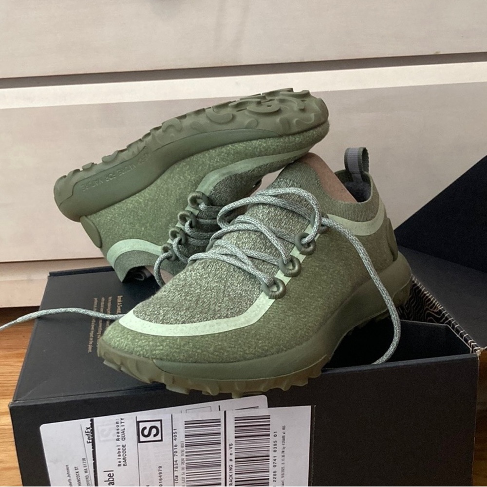Trail Runner SWT Mizzle Calm Cargo/Forage Green allbirds size 11 women’s